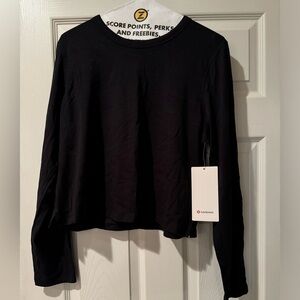NWT LuLuLemon Classic Fit Cotton Blend Long Sleeve - Size 10